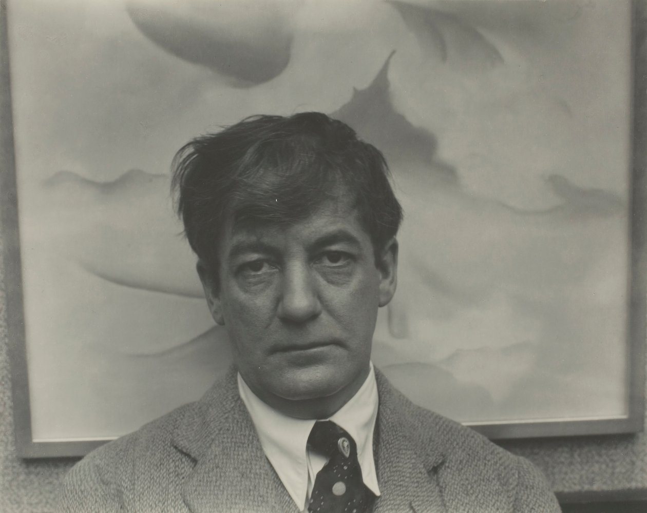 Sherwood Anderson, 1923. af Alfred Stieglitz