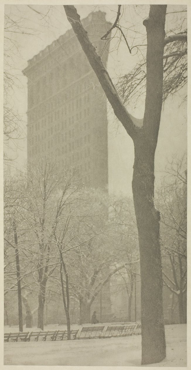 The Flatiron af Alfred Stieglitz