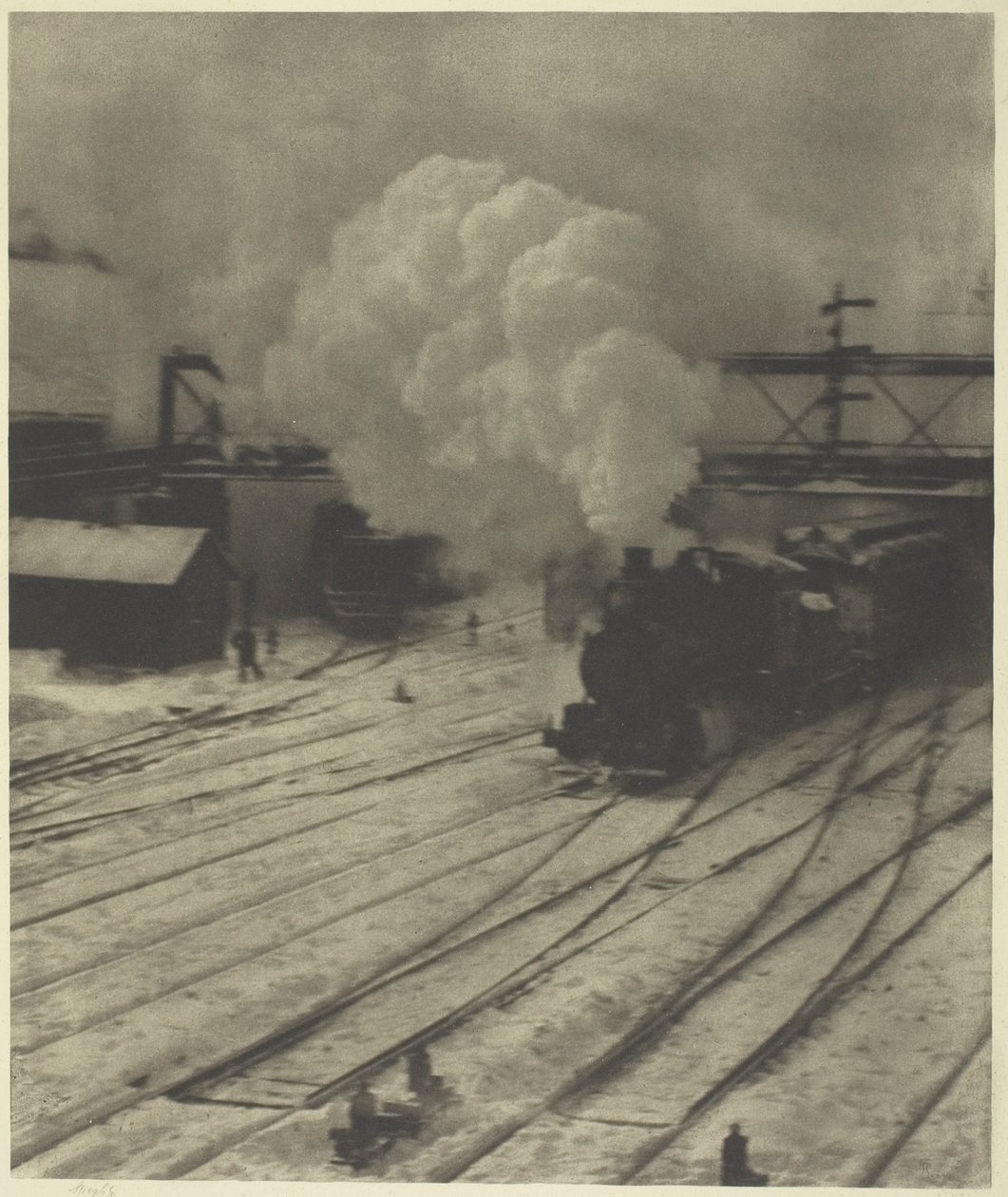 Jernbanegården, Vinter af Alfred Stieglitz