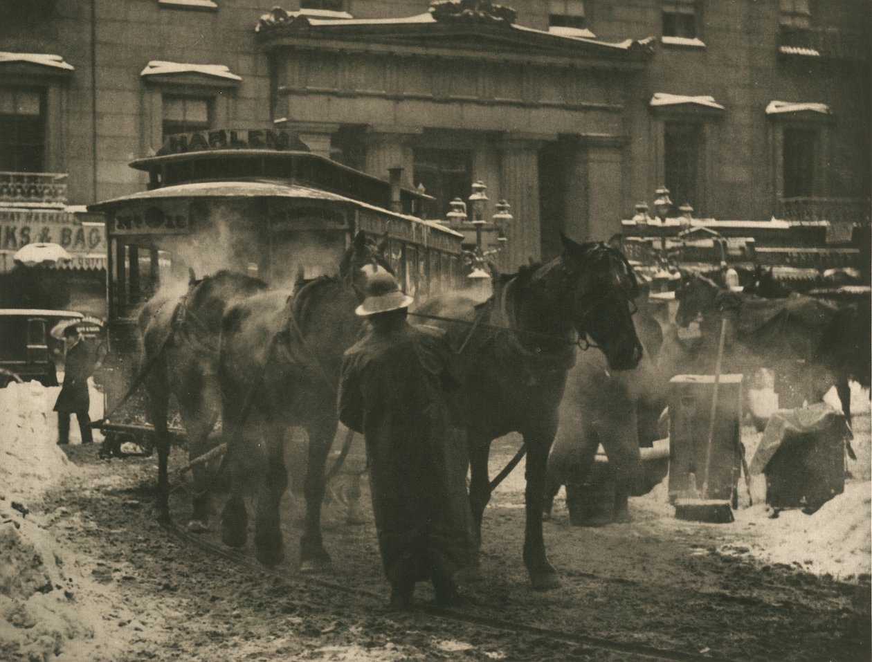 Terminalen, 1893. af Alfred Stieglitz