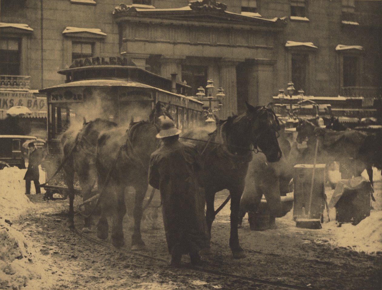The Terminal, New York af Alfred Stieglitz