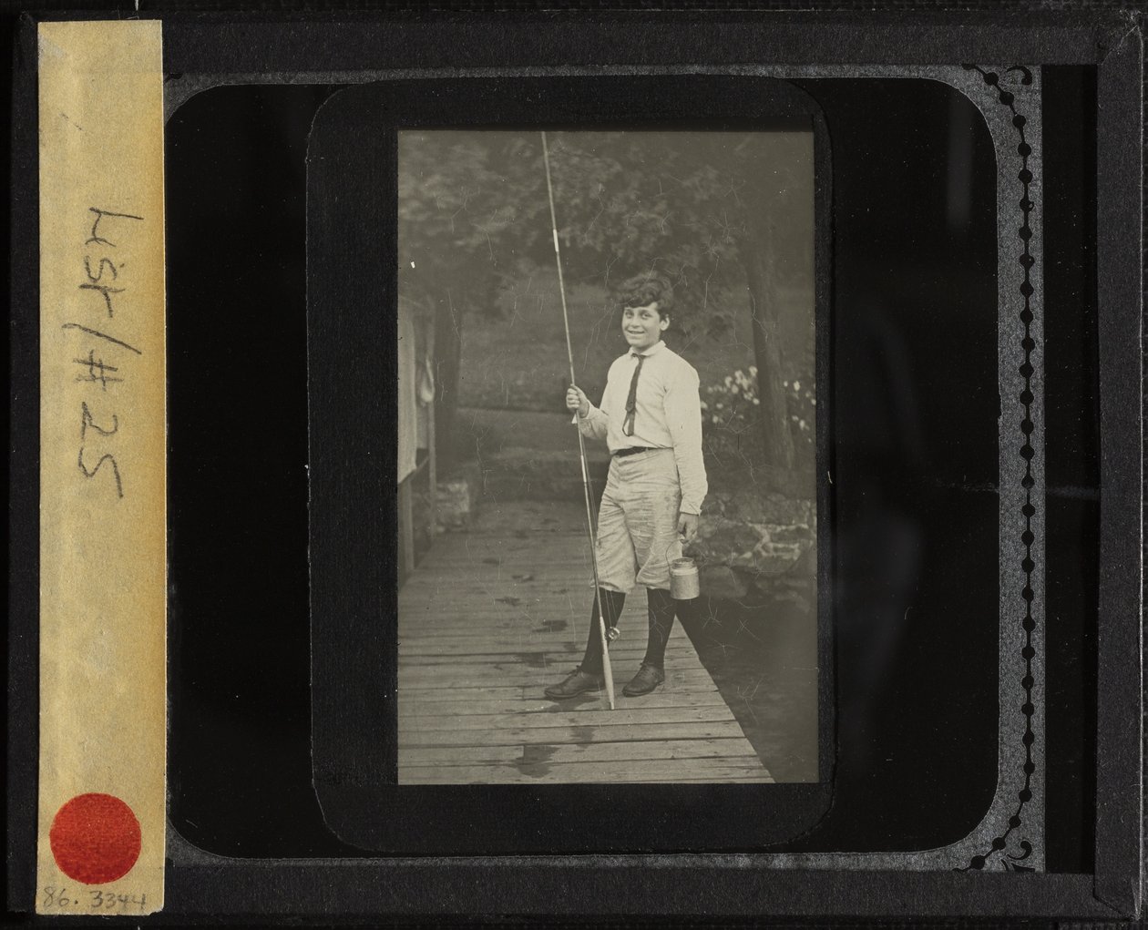 Uden titel (Howard med fiskestang) af Alfred Stieglitz