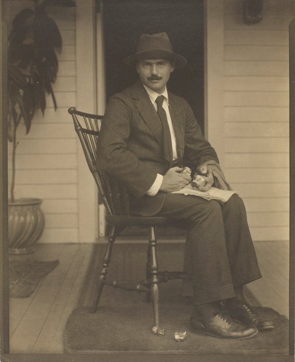 Waldo Frank, 1920. af Alfred Stieglitz