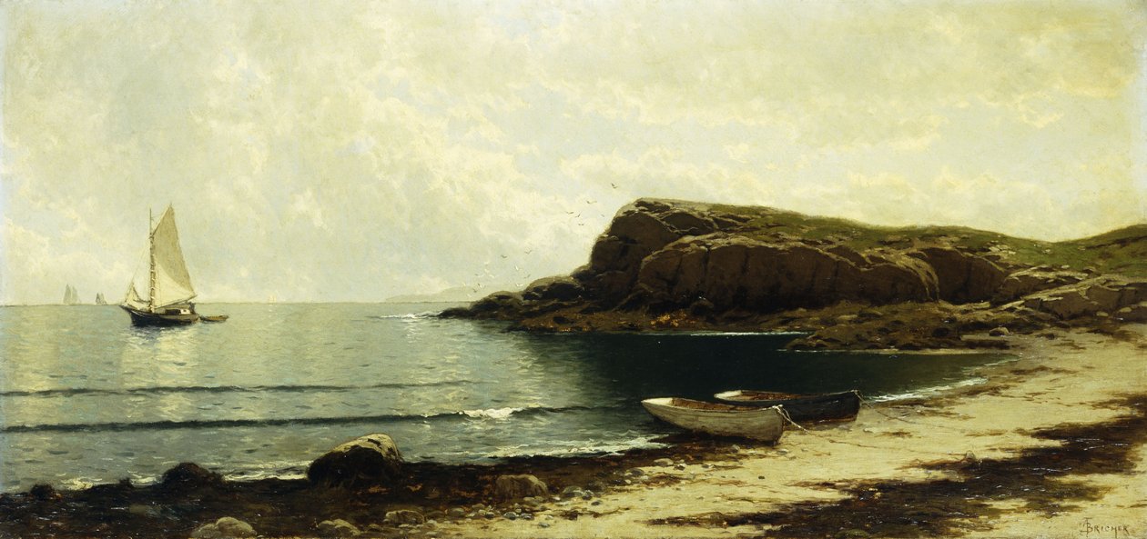 Langs kysten, af Alfred Thompson Bricher