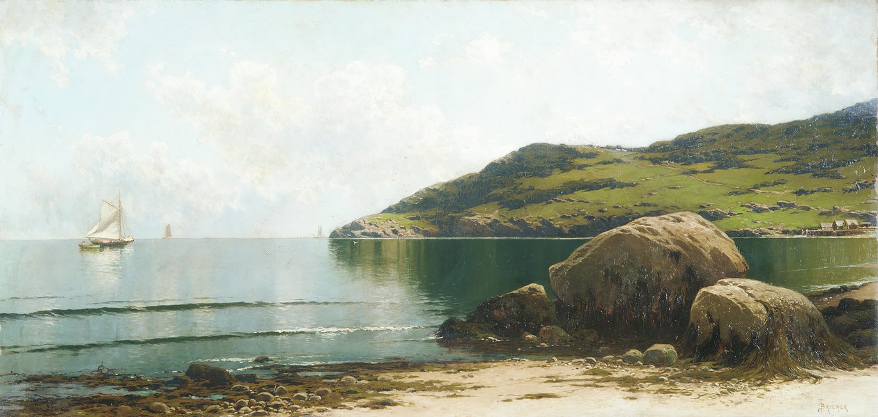 Marinelandskab, ca. 1895. af Alfred Thompson Bricher