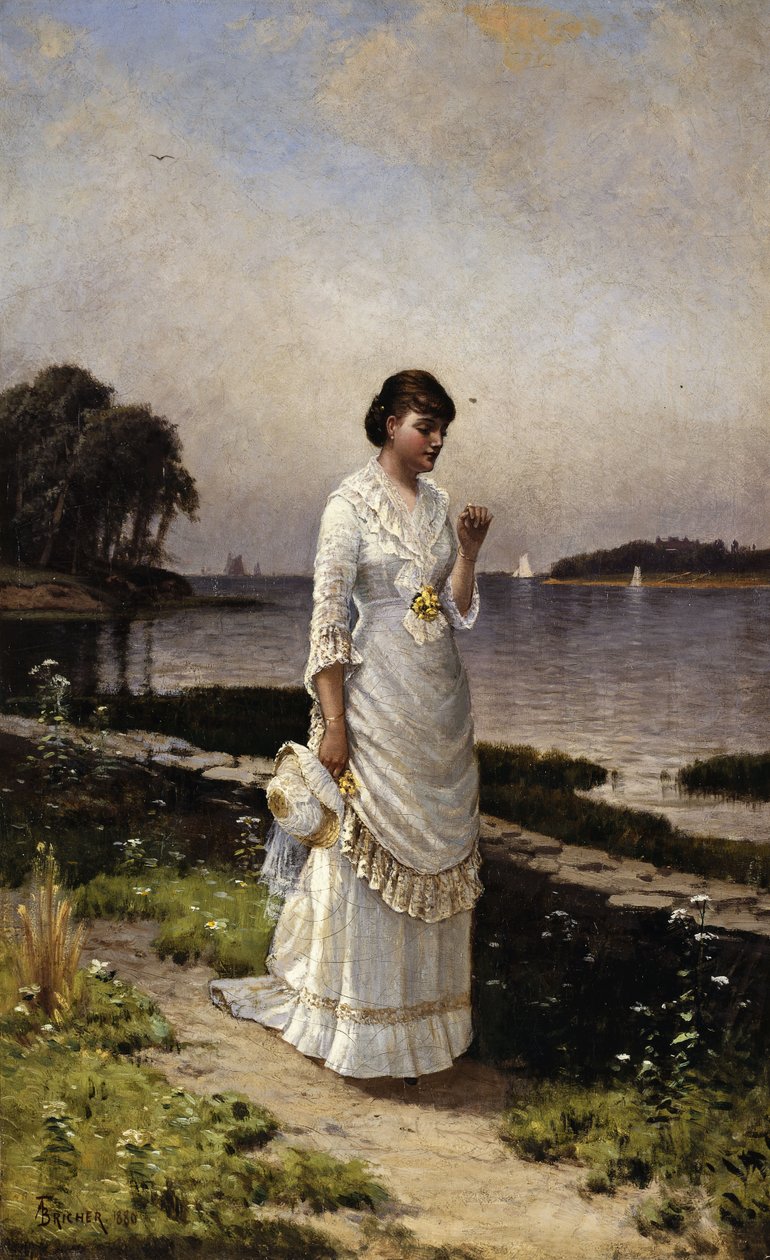 Forlovelsesringen, 1880 af Alfred Thompson Bricher
