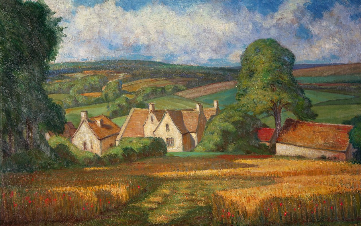 Hill Farm, Painswick af Alfred Thornton
