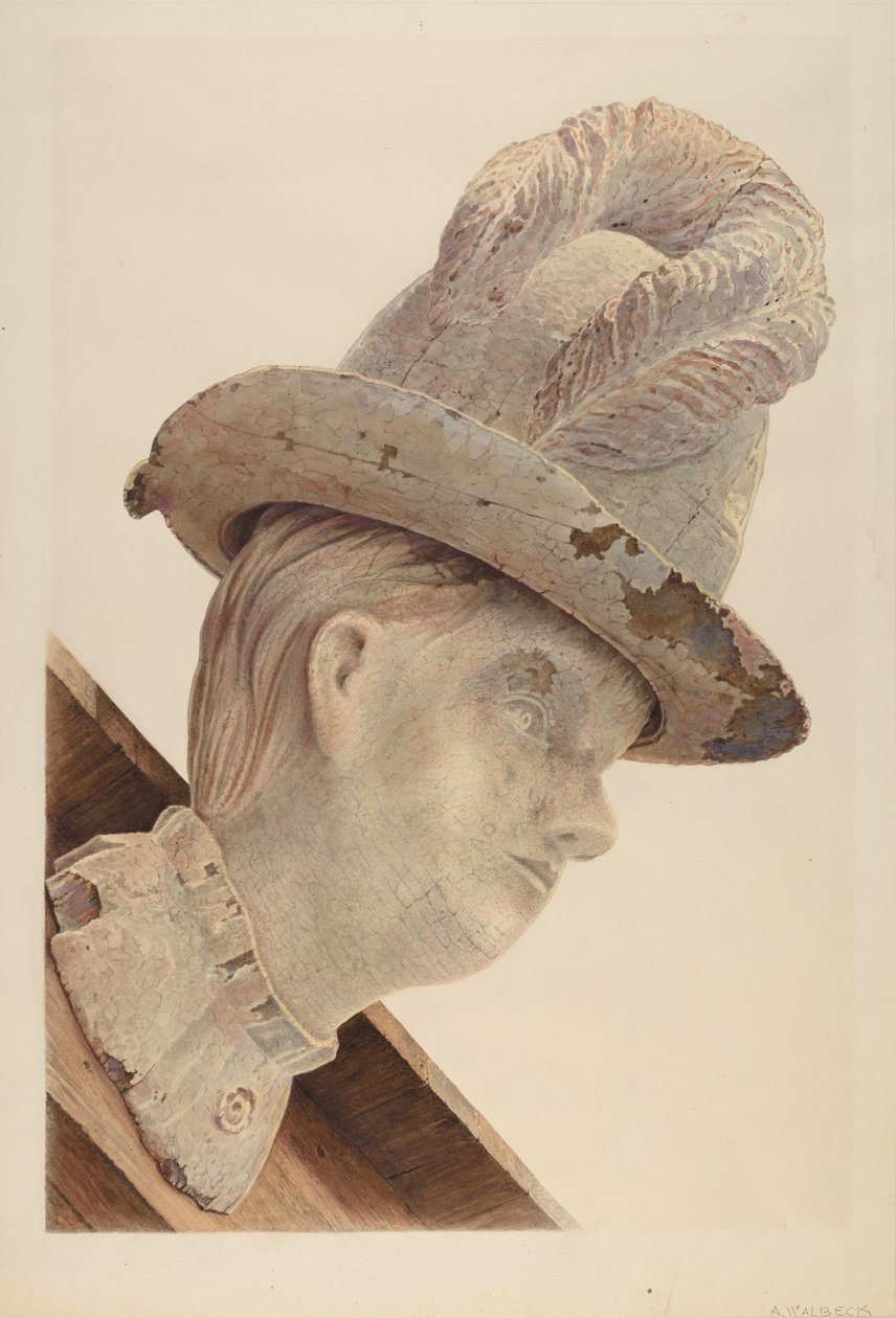 Galionsfigur af Alfred Walbeck