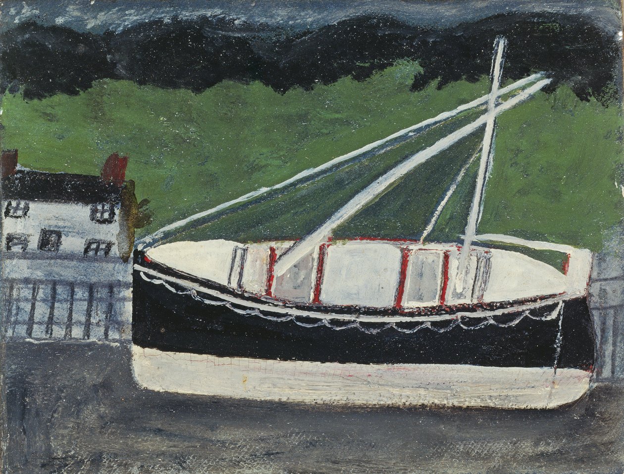 Både i havnen af Alfred Wallis