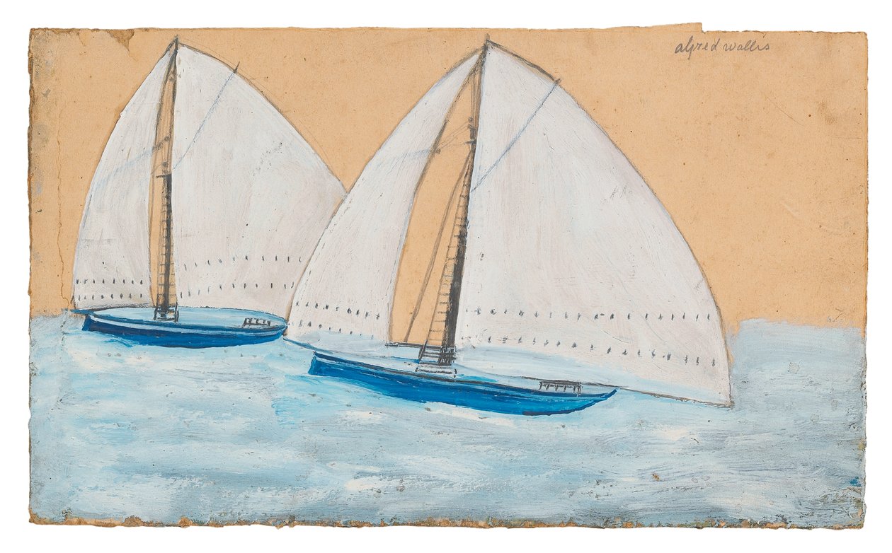 To sejlbåde af Alfred Wallis