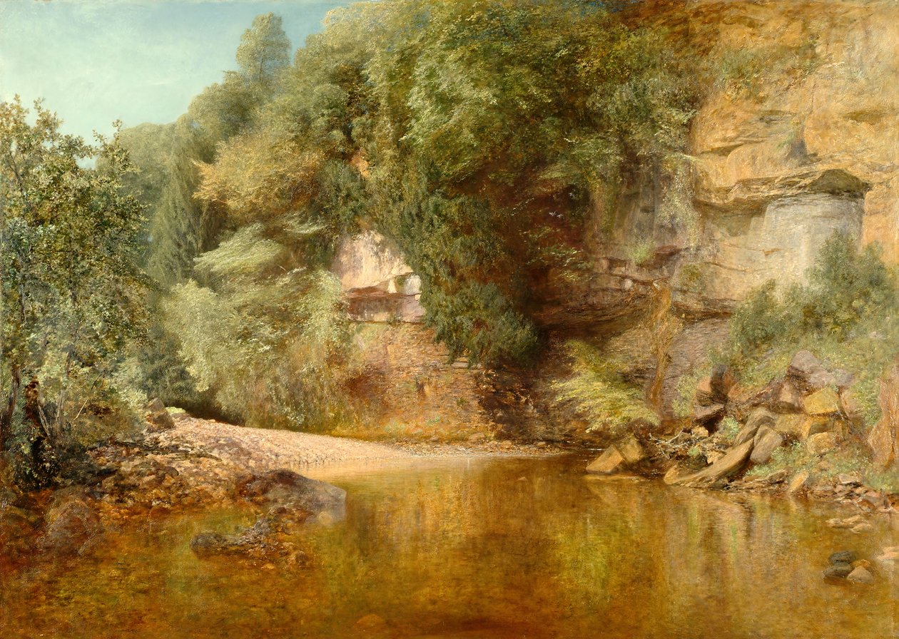 Grønt juni, 1879. af Alfred William Hunt