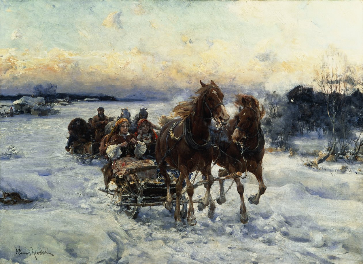 Kaneturen af Alfred von Wierusz Kowalski