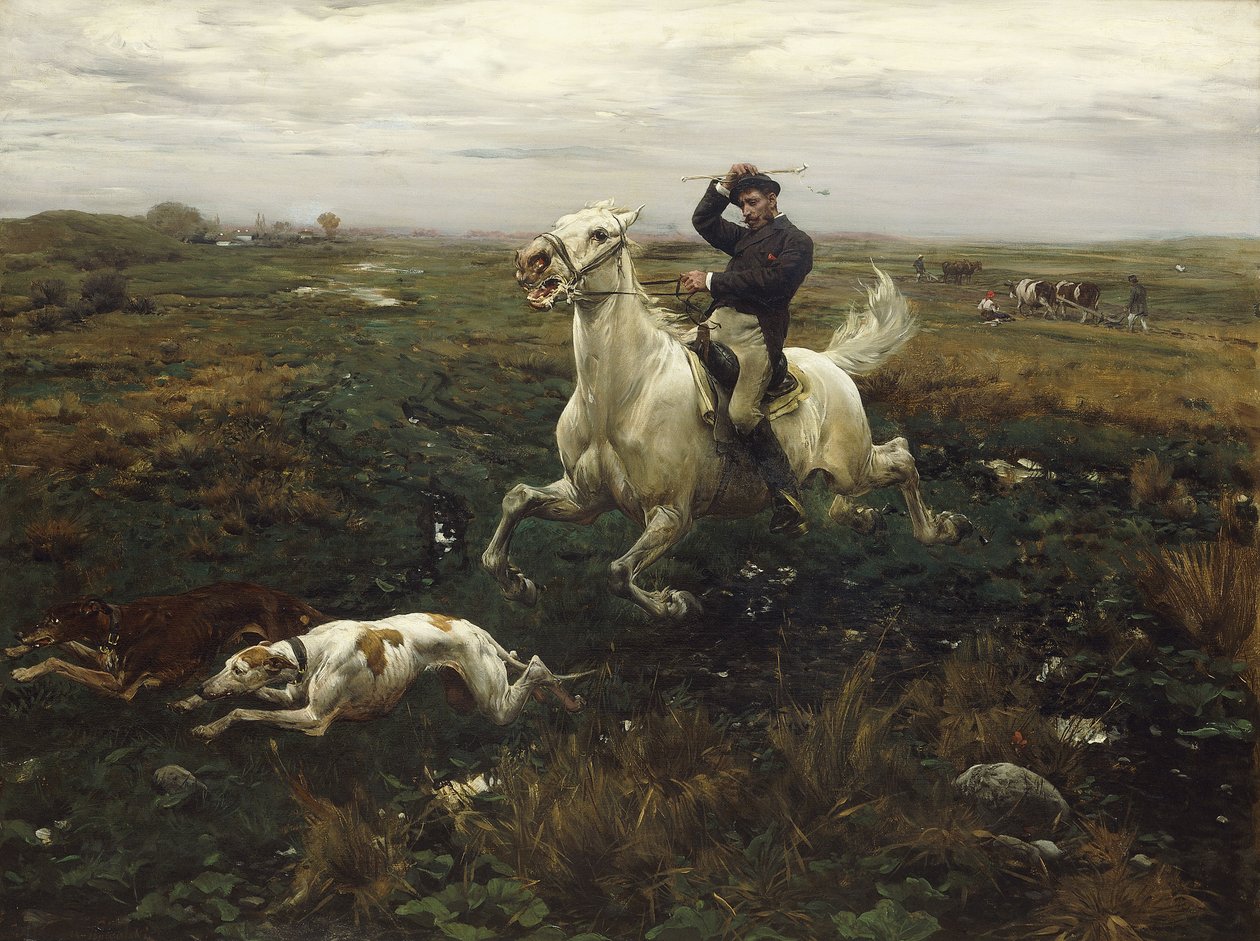 Ejermanden; Der Gutsherr, af Alfred von Wierusz Kowalski