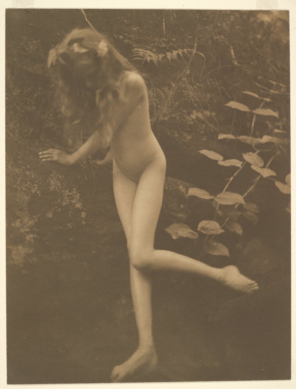 [Nøgen pige] af Alice Boughton