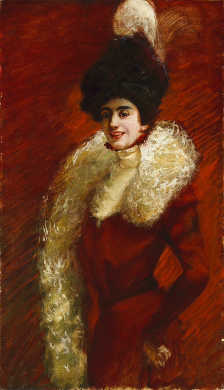 Alice Warder Garrett, ca. 1909-1910. af Alice Pike Barney