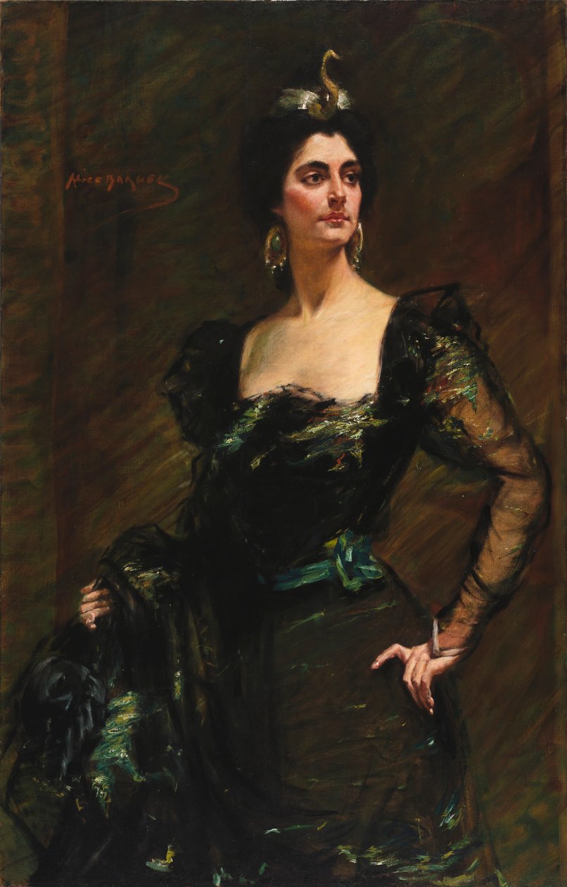 Kate Deering Ridgely, efter 1900. af Alice Pike Barney