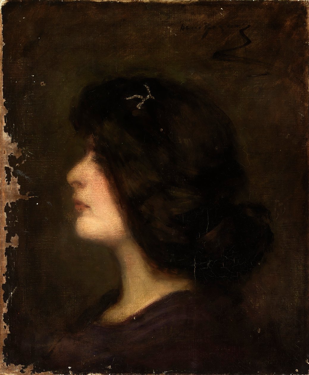 Laura på femten år af Alice Pike Barney