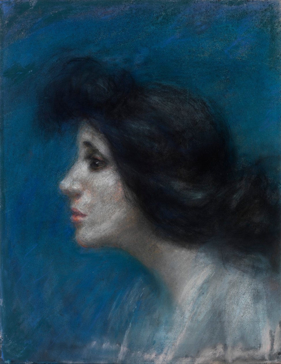 Fru Patrick Campbell af Alice Pike Barney
