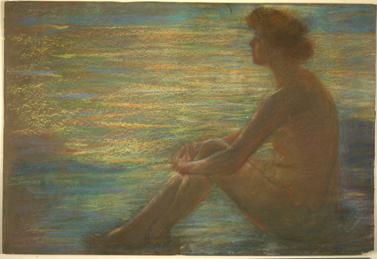 Nøgen mod havet af Alice Pike Barney