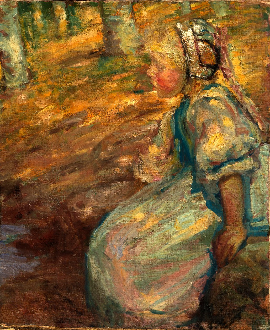 Bondepige, 1900. af Alice Pike Barney