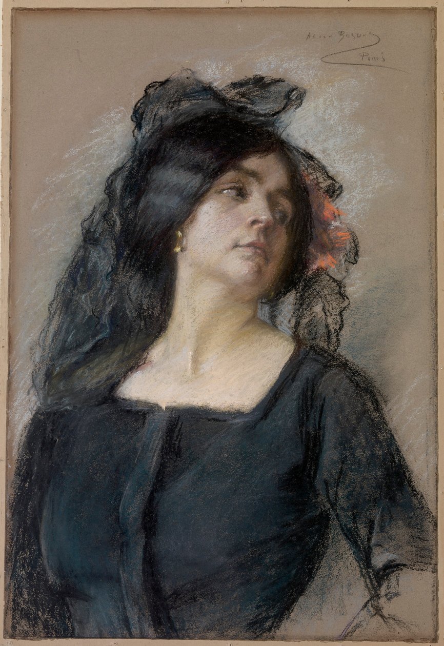 Spansk kvinde af Alice Pike Barney