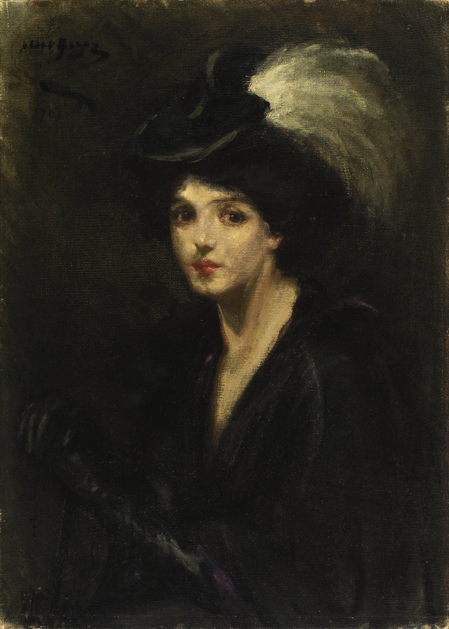 White Paradise, ca. 1900. af Alice Pike Barney