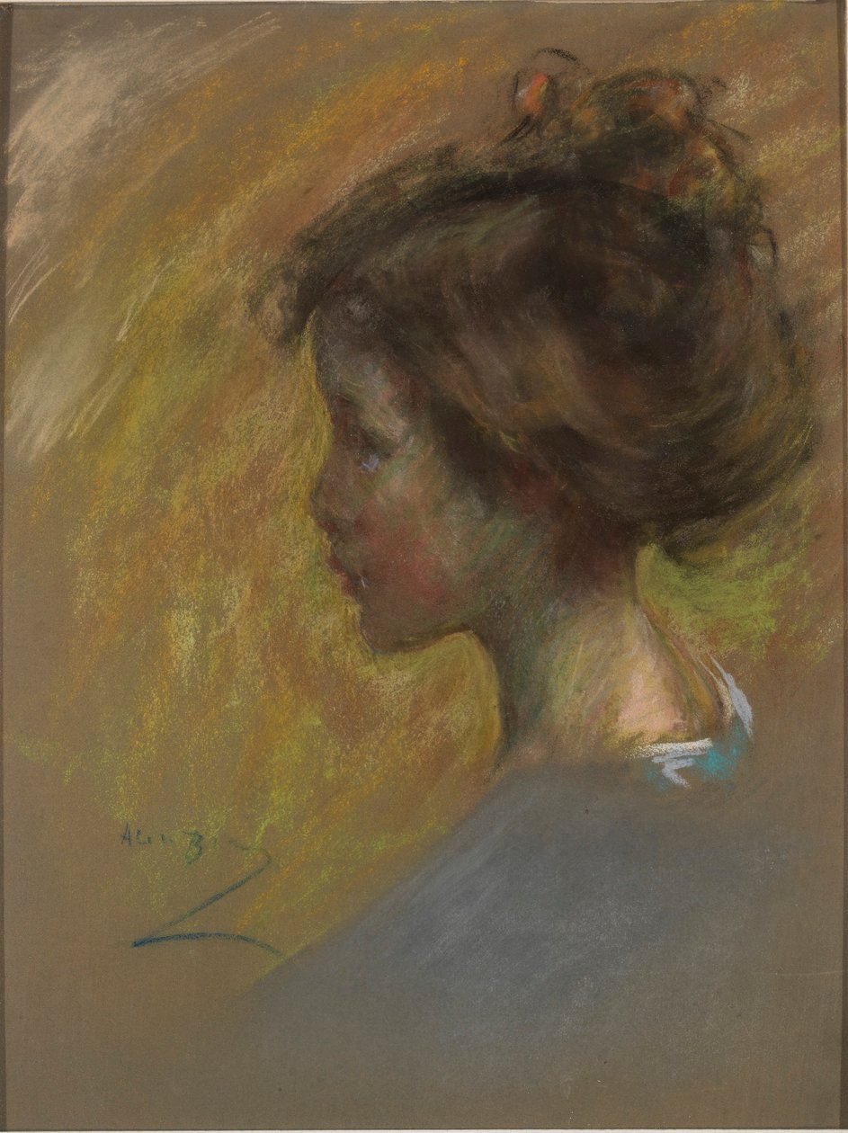 Ungdommelig model af Alice Pike Barney