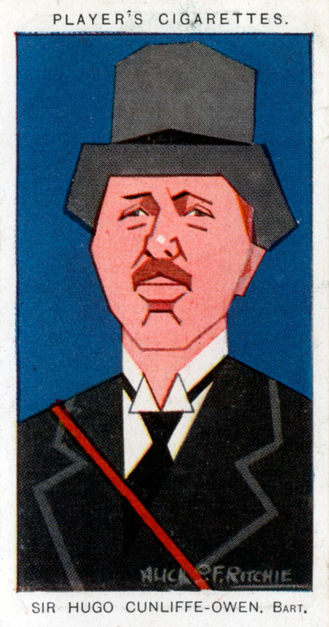 Sir Hugo Cunliffe-Owen, britisk forretningsmand, 1926. af Alick P. F. Ritchie