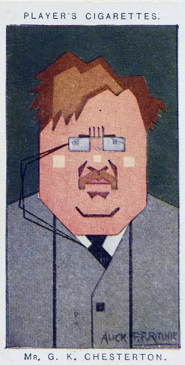 Gilbert Keith Chesterton af Alick Penrose Forbes Ritchie