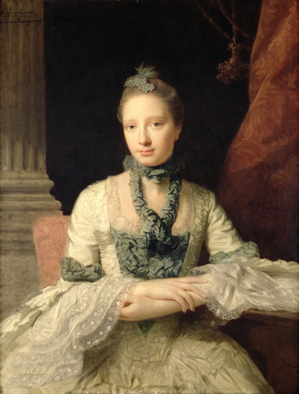 Lady Susan Fox-Strangways, 1761 af Allan Ramsay