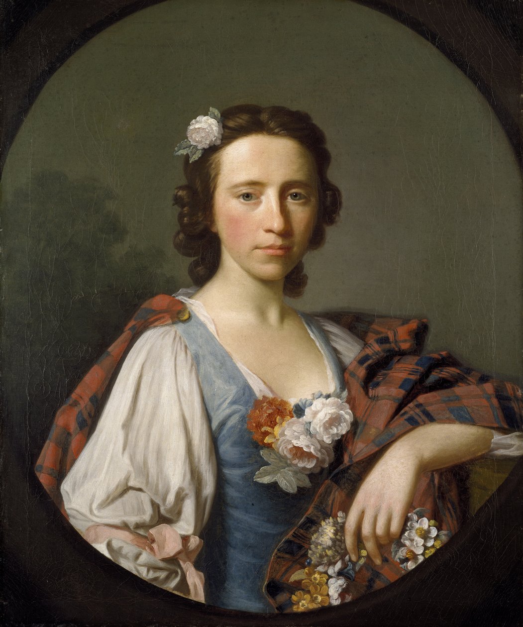 Portræt af Flora MacDonald af Allan Ramsay