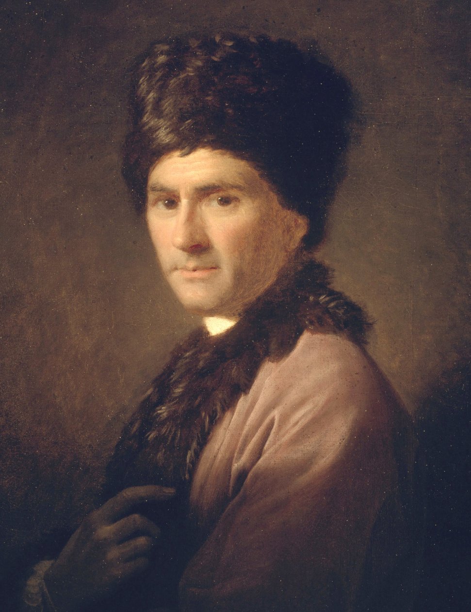 Jean-Jacques Rousseau (1712 - 1778) af Allan Ramsay