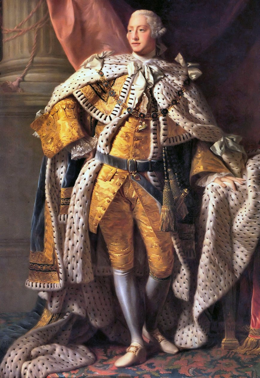 Kong George III af Allan Ramsay