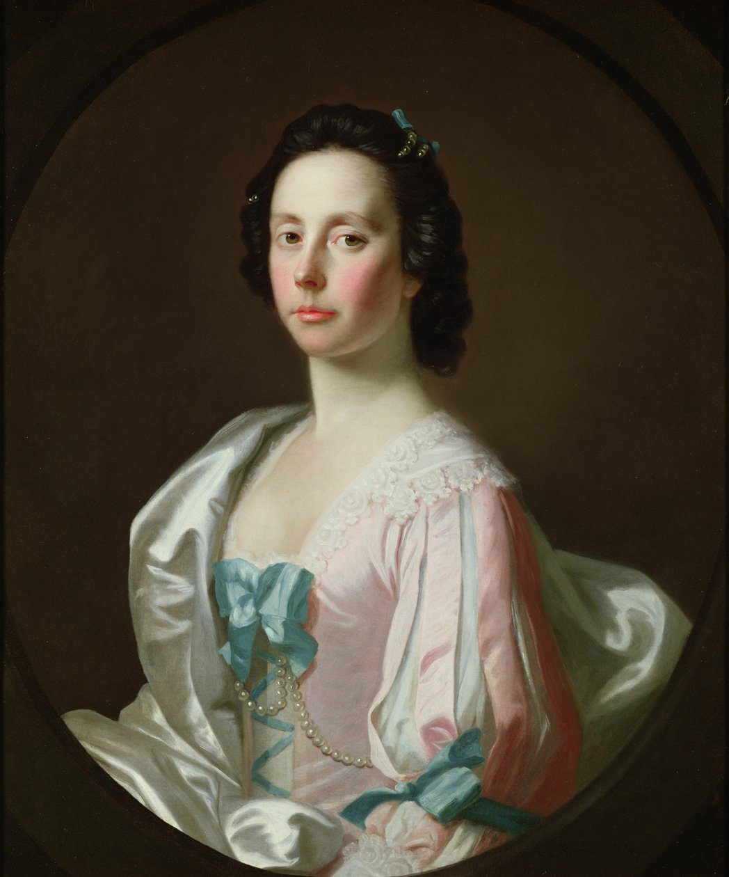 Portræt af Julia Musgrave af Allan Ramsay