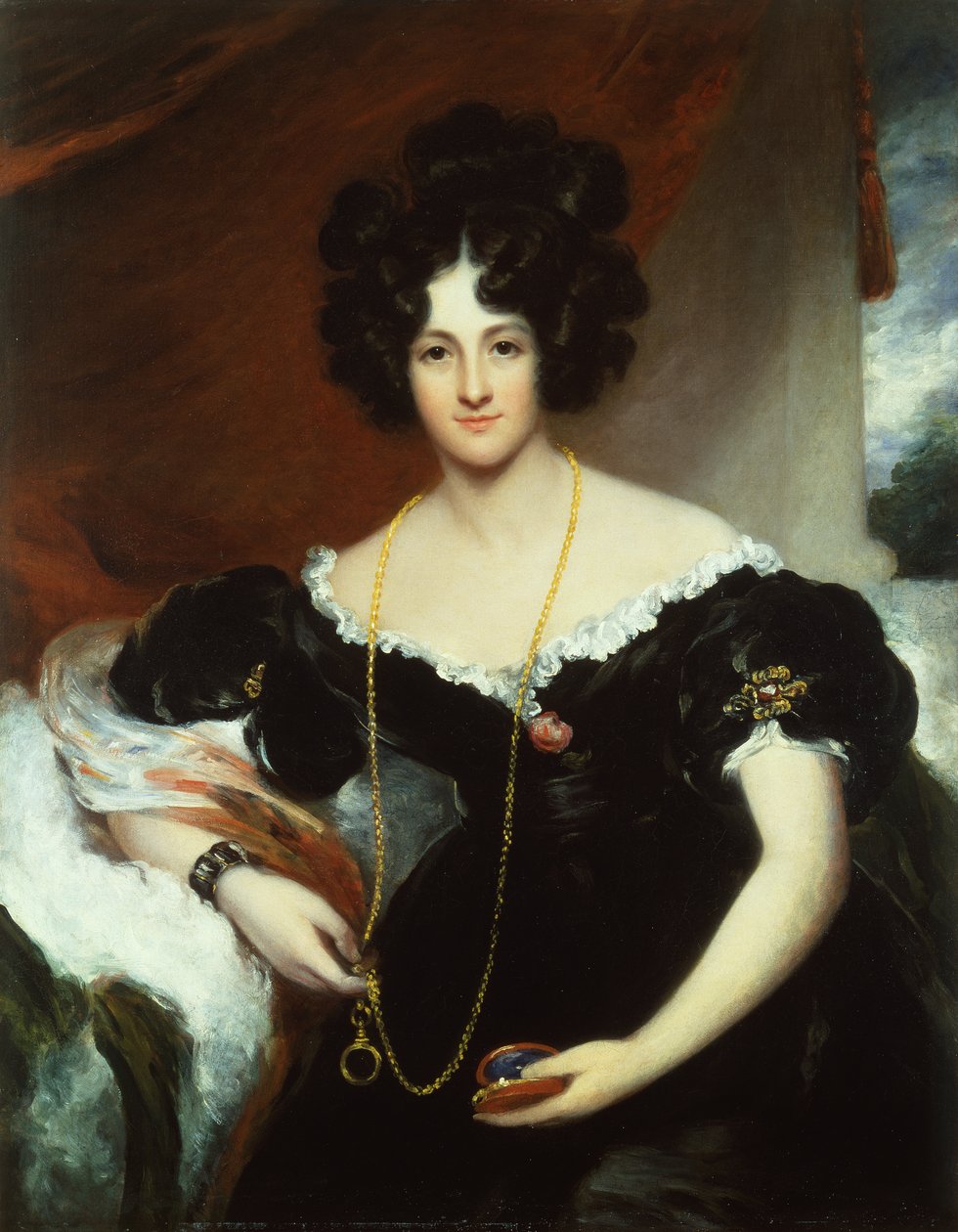 Portræt af Miss Craigie senere Mrs.Reid af Allan Ramsay