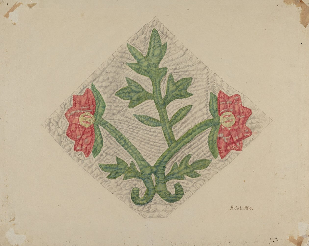 Quilt mønster af Alois E. Ulrich