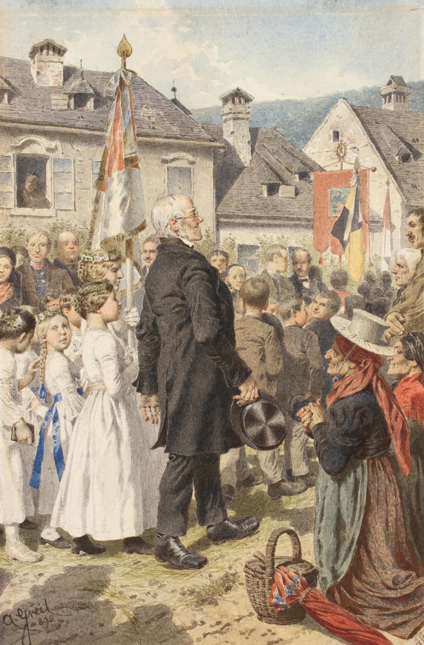 Corpus Christi procession af Alois Greil