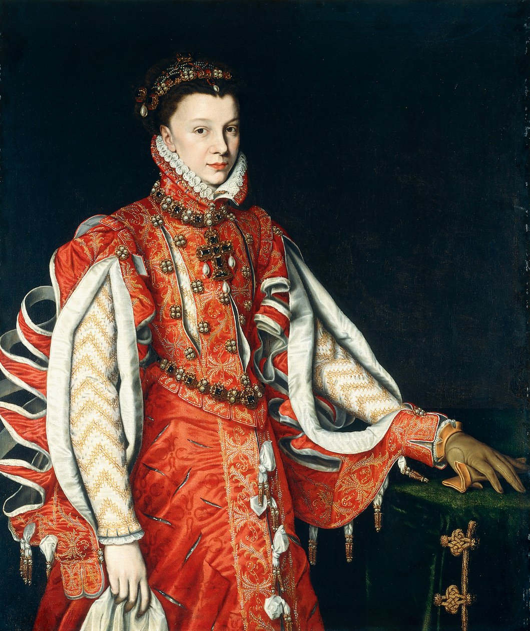 Elisabeth af Valois af Alonso Sánchez Coello