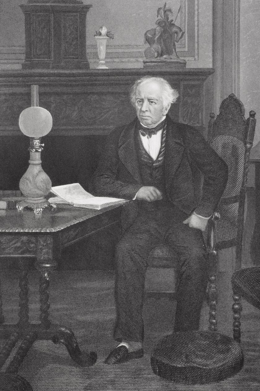 James Kent (1763-1847) af Alonzo Chappel