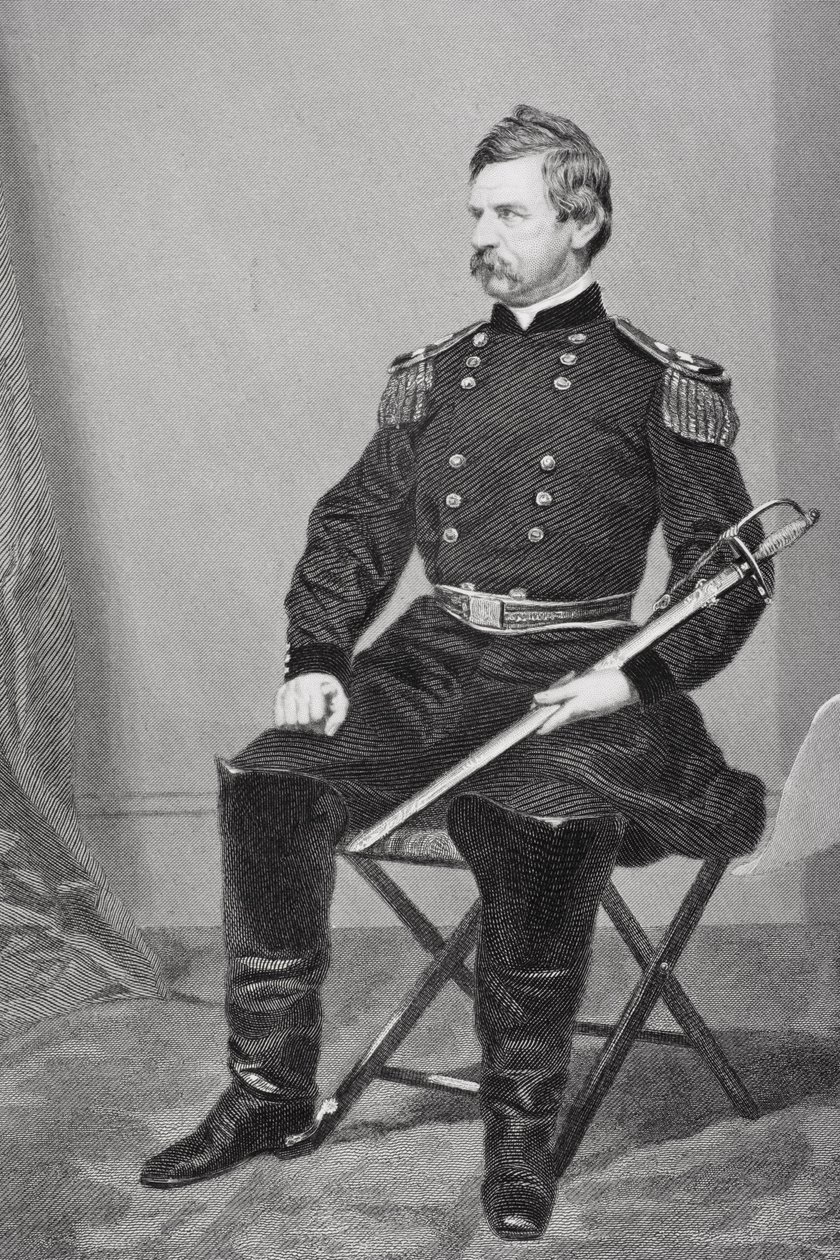 Nathaniel Prentiss Banks (1816-94) af Alonzo Chappel