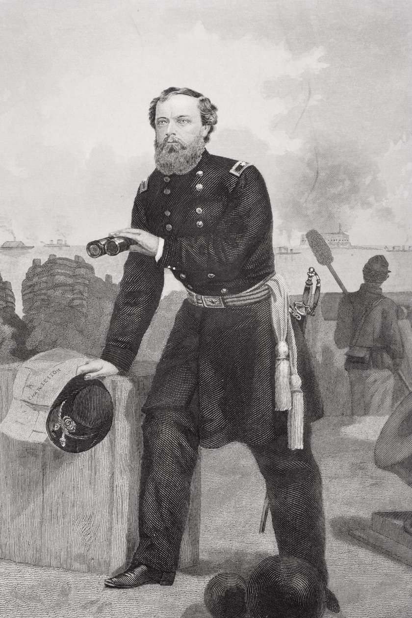 Portrætgeneral Quincy Adams Gillmore (1825-88) af Alonzo Chappel