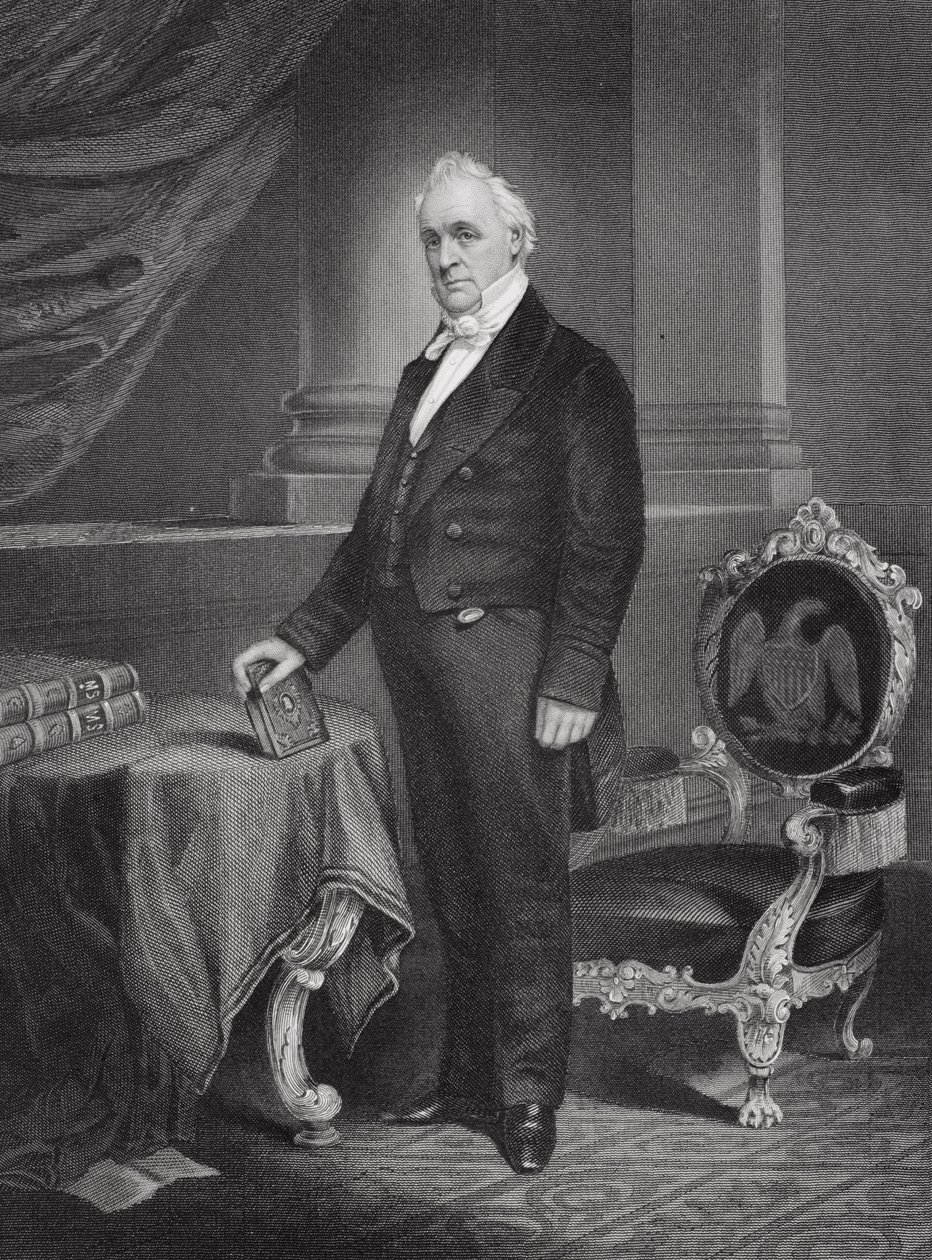 Portræt af James Buchanan (1791-1868) (se 254653 for detaljer) af Alonzo Chappel