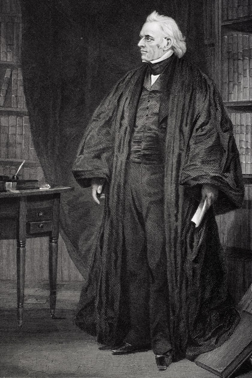 Portræt af Joseph Story (1779-1845) af Alonzo Chappel
