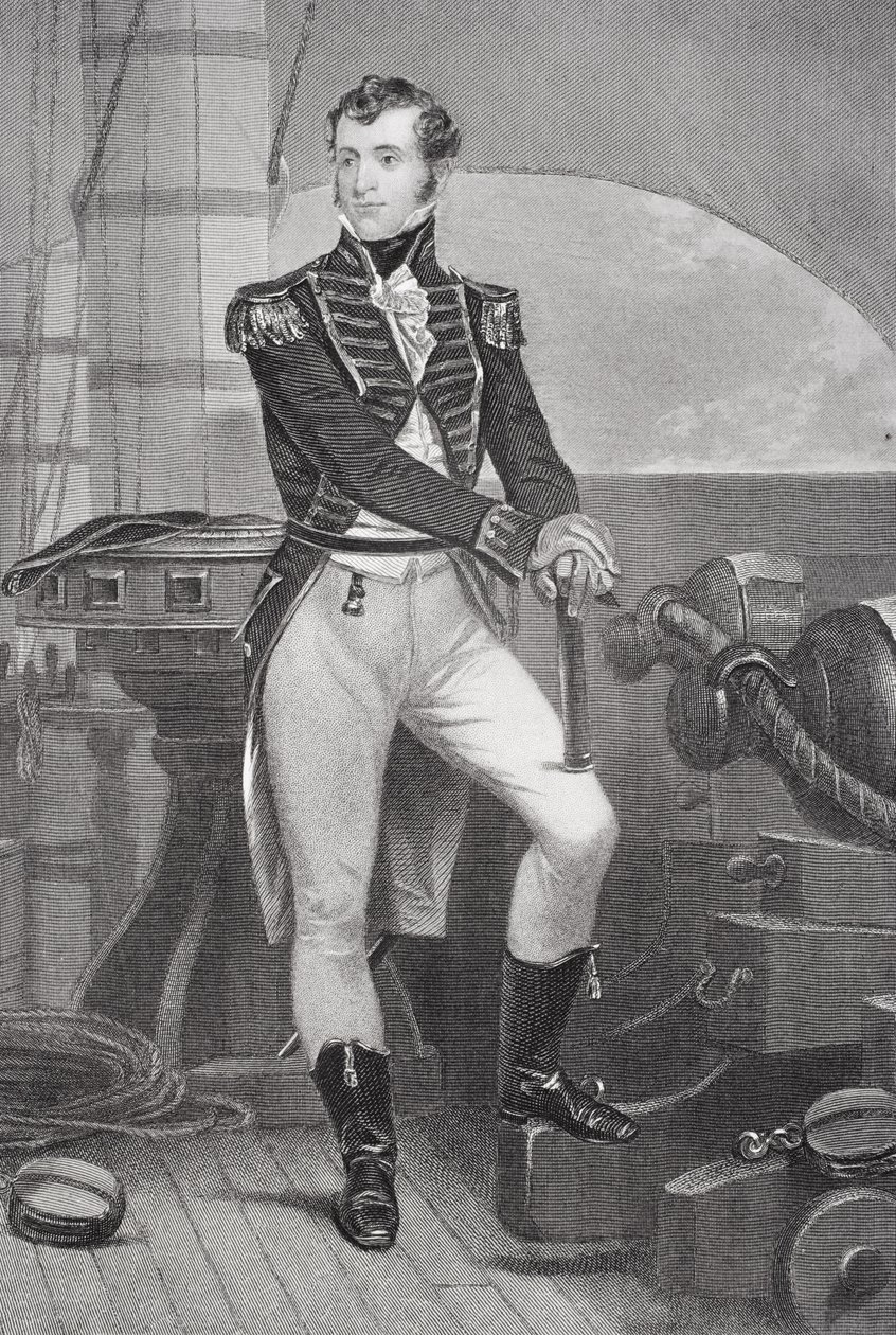 Portræt af Stephen Decatur (1779-1820) af Alonzo Chappel
