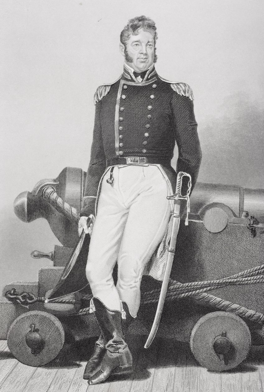 Portræt af William Bainbridge (1774-1833) af Alonzo Chappel