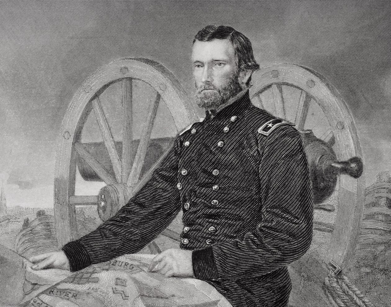 Ulysses S. Grant (1822-85) af Alonzo Chappel