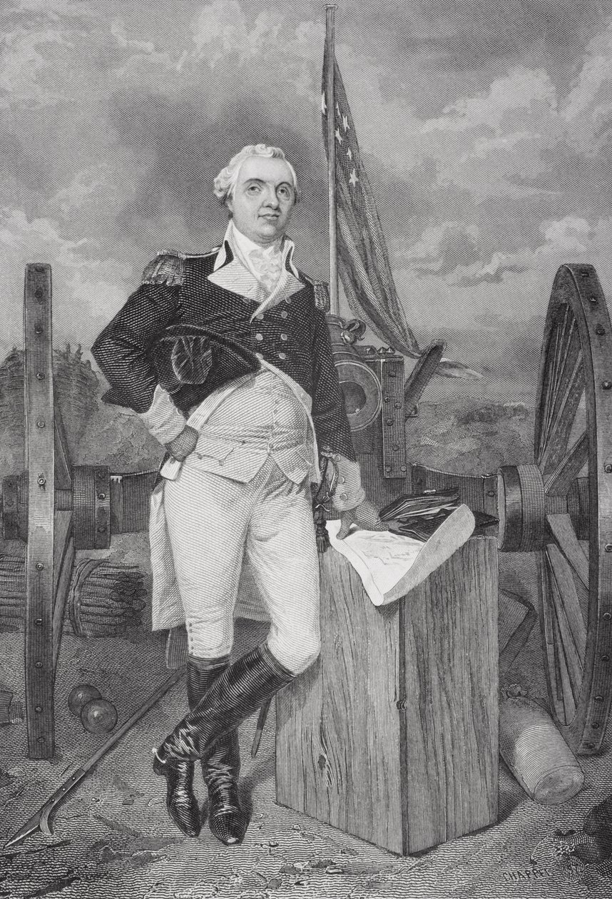 Portræt af Henry Knox (1759-1806) af Alonzo Chappel