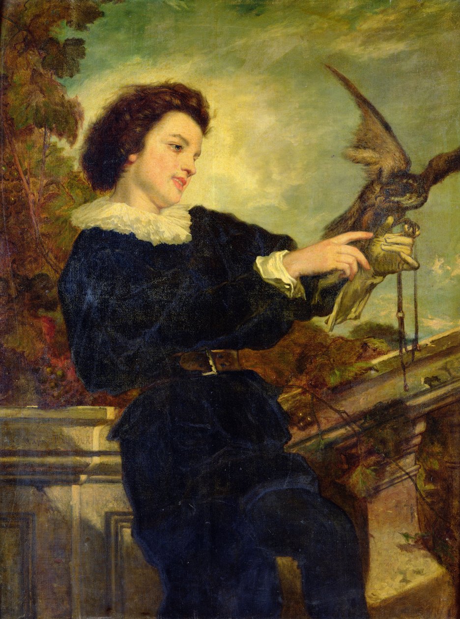 Falkonereren af Alphonse Carrière