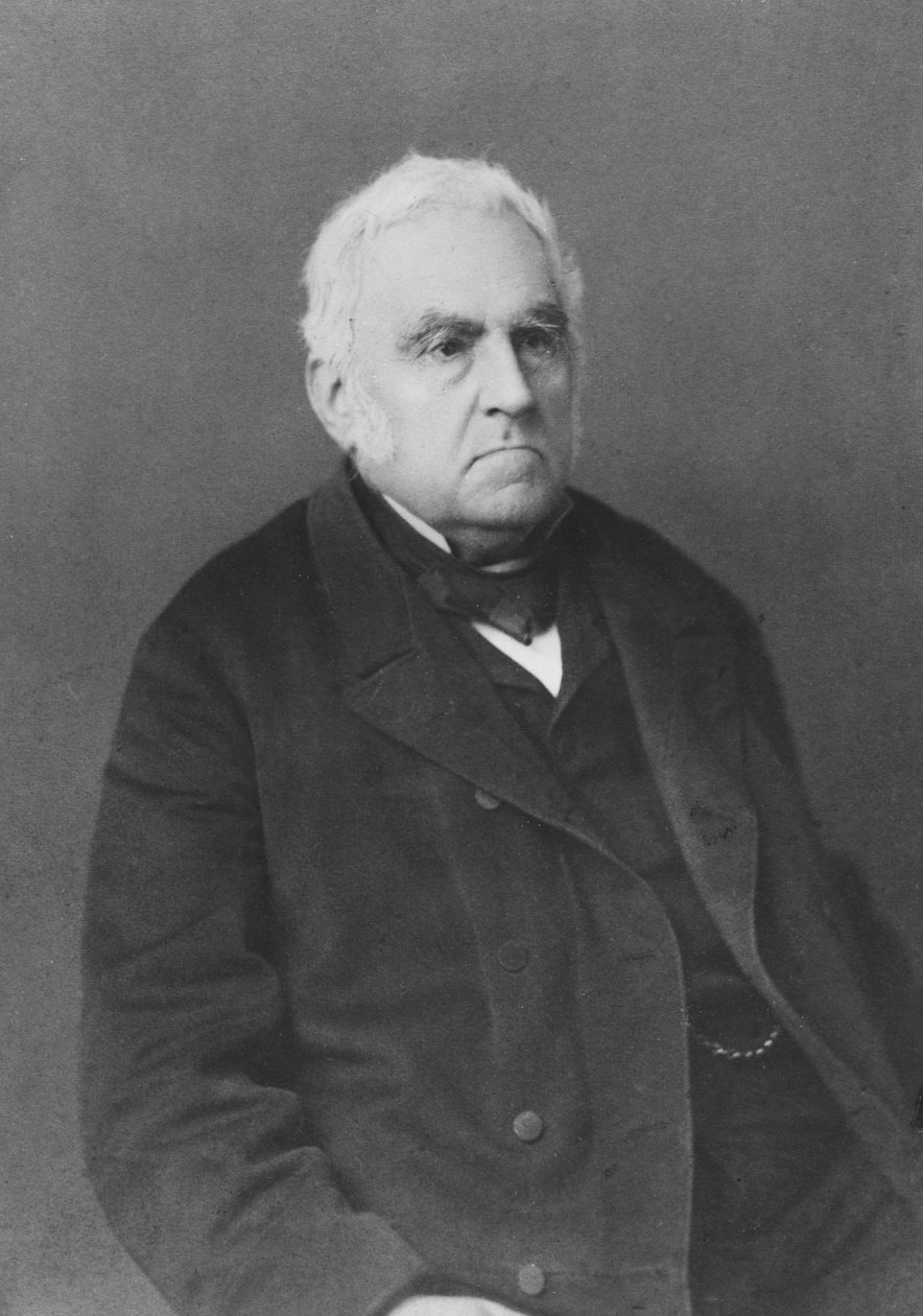 Portræt af Marie Louis Esquirou de Parieu af Alphonse Liebert
