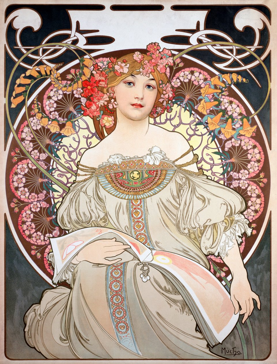 Plakat af Alphonse Mucha af Alphonse Mucha
